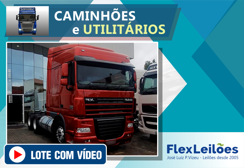 <center><big><b>LEILÃO de CAMINHÕES, UTILITÁRIOS e CAMINHONETES</b></center> <center></big>Recuperados de Financiamento<br>Bradesco</center>