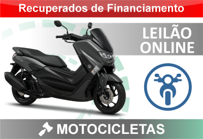 <center><big><b>LEILÃO de MOTOCICLETAS</b></center> <center></big>Recuperados de Financiamento<br>Bradesco </center>