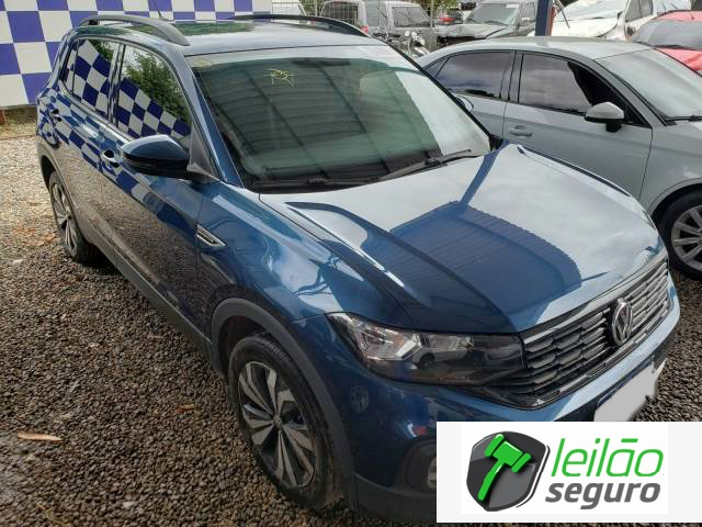 LOTE 008 VOLKSWAGEN/T-CROSS COMFORTLINE 200 AT 1.0 12V TSI TURBO 2021