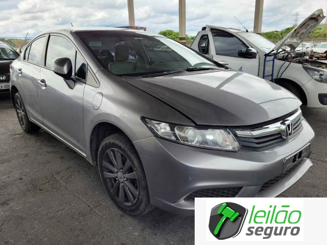 LOTE 001 HONDA/CIVIC LXS 1.8 16V I-VTEC 2014