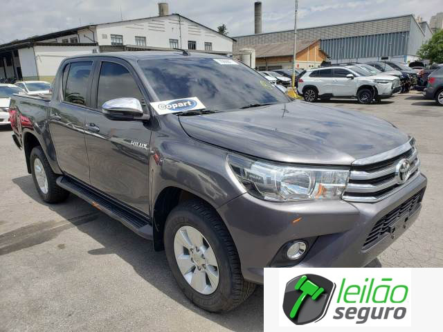 LOTE 011 TOYOTA/HILUX CD SRV 2.8 D-4D TURBO 2018