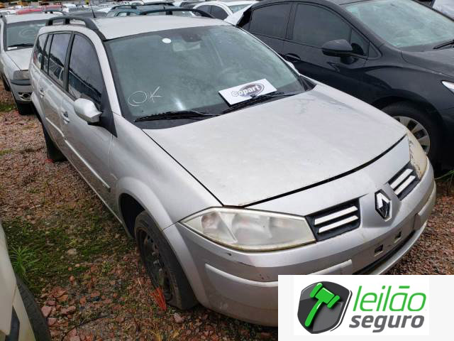.LOTE 004  RENAULT/MEGANE GRAND TOUR DYNAMIQUE 1.6 16V HI-FLEX 2012